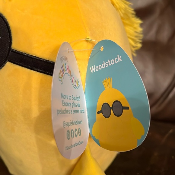 NWT Squishmellows Woodstock - Picture 5 of 7